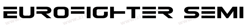 Eurofighter Semi字体转换